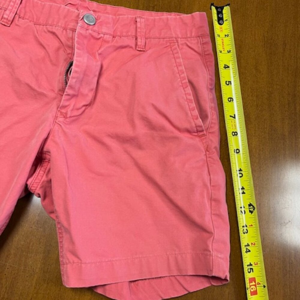 Bonobos Original Chino Custom 6" Shorts (Montauk Red)
